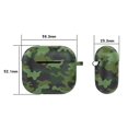 thumbnail image 4 of Funda de auriculares inalámbricos para AirPods 3 Print Protect Case (verde camuflaje), 4 of 6