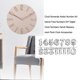 thumbnail image 4 of Eigraketly 6 uds 2CM reloj número placa árabe romano relojes números reloj Kit manos reemplazo oro plata sincronización diseño personalizado Accesorios para bloques patrón Plata, 4 of 6