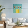 thumbnail image 3 of Stupell Industries Modern Four Figures on the Pool Canvas Art, 30 x 30, by Layla Oz, 3 of 8
