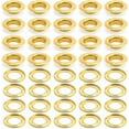 thumbnail image 3 of CRAFTME STUDIO 3/4 Inch (19mm) Grommets Eyelets with Washers, 25 Sets Metal Fasteners for Clothes, Leather and Canvas (Gold), 3 of 6