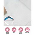 thumbnail image 6 of Ocean Diving Elephant Kitchen Dish Towels for Drying Dishes Set of 3, Blue Coastal Coral Fish Marine Life Waffle Weave Microfiber Hand Tea Bathroom Towels Quick Dry & Absorbent Towel 12x12, 6 of 7