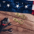 thumbnail image 4 of WRITWAA 2PCS Brass Swivel Clips for Crafts with Flagpole Hardware Attachments, 4 of 8