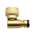 thumbnail image 3 of Convertidor De Grifo Para Manguera De Jardín, Carrete De Manguera Duradero De Primera Calidad, Piezas De Repuesto De Codo Giratorio, 5x, 3 of 8