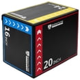 thumbnail image 1 of BalanceFrom 3-in-1 Foam Plyo Jump Box, Plyometric Home Gym Workout Equipment, Multicolor, 1 of 7