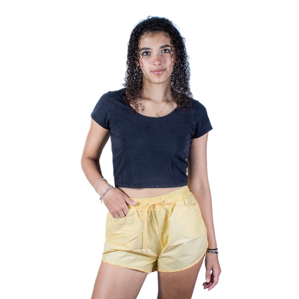 Short De Baño. Bañador Para Dama Colores Lisos