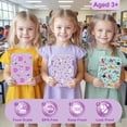 thumbnail image 4 of Bento Kids Lunch Box, 6 Compartments BPA Free Bento Box for Kids, Lunch Containers, Dishwasher Safe Back to School Snack Lunch Box, Ideal Portion Sizes on-the-Go Meal, Ages 3+,School(Green Patterne), 4 of 7