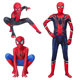 thumbnail image 2 of Disfraz de superhéroe de Marvel Spiderman para Halloween para niños y adultos, estilo 3D de licra, mono Zentai, 2 of 5