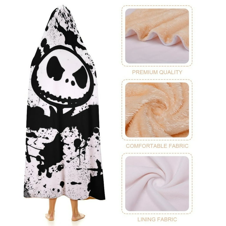 Jack skellington hooded online blanket