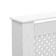 thumbnail image 3 of vidaXL Radiator Cover White 152x19x81.5 cm MDF, 3 of 4