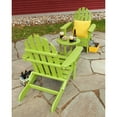 thumbnail image 2 of Polywood Classic Folding Adirondack Chair in Tangerine, 2 of 11