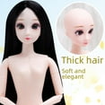 thumbnail image 4 of Bebé desnudo de 30 cm que se cambia de ropa, 6 puntos, material de maquillaje para BJD, piel blanca, modelo de pastel de 20 articulaciones, 4 of 5