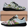 thumbnail image 3 of Arkansas Spring Northern Mockingbird and Apple Blossoms Shoes Sneakers Black Size 13, 3 of 7