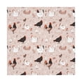 thumbnail image 6 of Wukai Funny Chicken Waterproof Tablecloth for Kitchen Dining, Fits Square Tables for 2-4 Seats -60"x60", 6 of 7