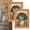 2PCS, variant on Funny Frog Fridge Magnet Kitchen Decor, Retro Mini Framed Frog Art Wooden Magnet, Fun Vintage Refrigerator Magnets for Adults, Cute Animal Magnets for Office Home Decorative Novelty Gift