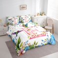 thumbnail image 2 of Castle Fairy Floral Letter E Hummingbird Bedding Comforter Set 7 Pieces for Women,Watercolor Flowers Full Bedding Set, 2 of 7