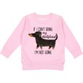 thumbnail image 2 of Inktastic If I Can't Bring My Dachshund, I'm Not Going Toddler Sweatshirt, 2 of 4