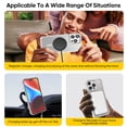 thumbnail image 5 of Allytechgroup Magnetic Case for iPhone 14 Pro Max, Compatible with Magsafe Hard PC Soft TPU Slim Lightweight Shockproof Rugged Heavy Duty Durable Cover Case for Women Men, Black, 5 of 11