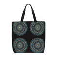 thumbnail image 1 of Fotbe Mandala Bolsa Tote con Estampado para Mujer, Bolsos con Cremallera, Bolsa de Hombro Casual de Gran Capacidad con Bolsillos Internos, 1 of 7