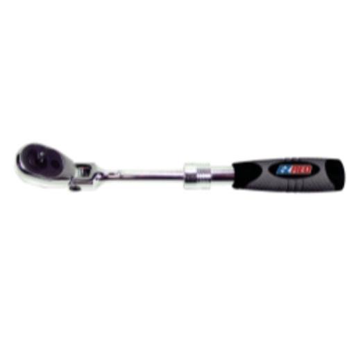 Cliquet Extensible à Tête Flexible Verrouillable 1/4"de Profondeur