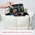 thumbnail image 6 of Christmas Velvet Portable Earring Holder with Removable Compartment: Display Case, Jewelry Box, Decorative Box - Gift!, 6 of 7