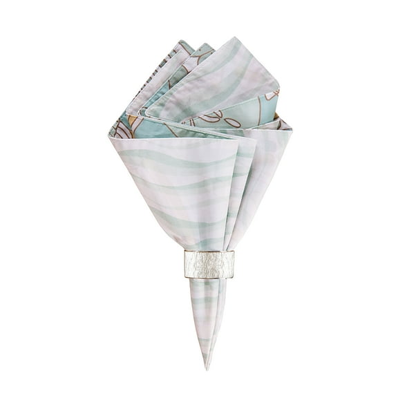 Cabana Bay Cotton Reversible Cloth Napkin Set of 6