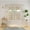 Plaids Beige&white/27"W x 24"L (Pack of 3)_style1631, variant on 3 Pc Cotton Classic Country Farmhouse Kitchen Window Curtain -Mint Green & White Buffalo Check Tier & Valance Set, 54" x 18" / 27" x 36"