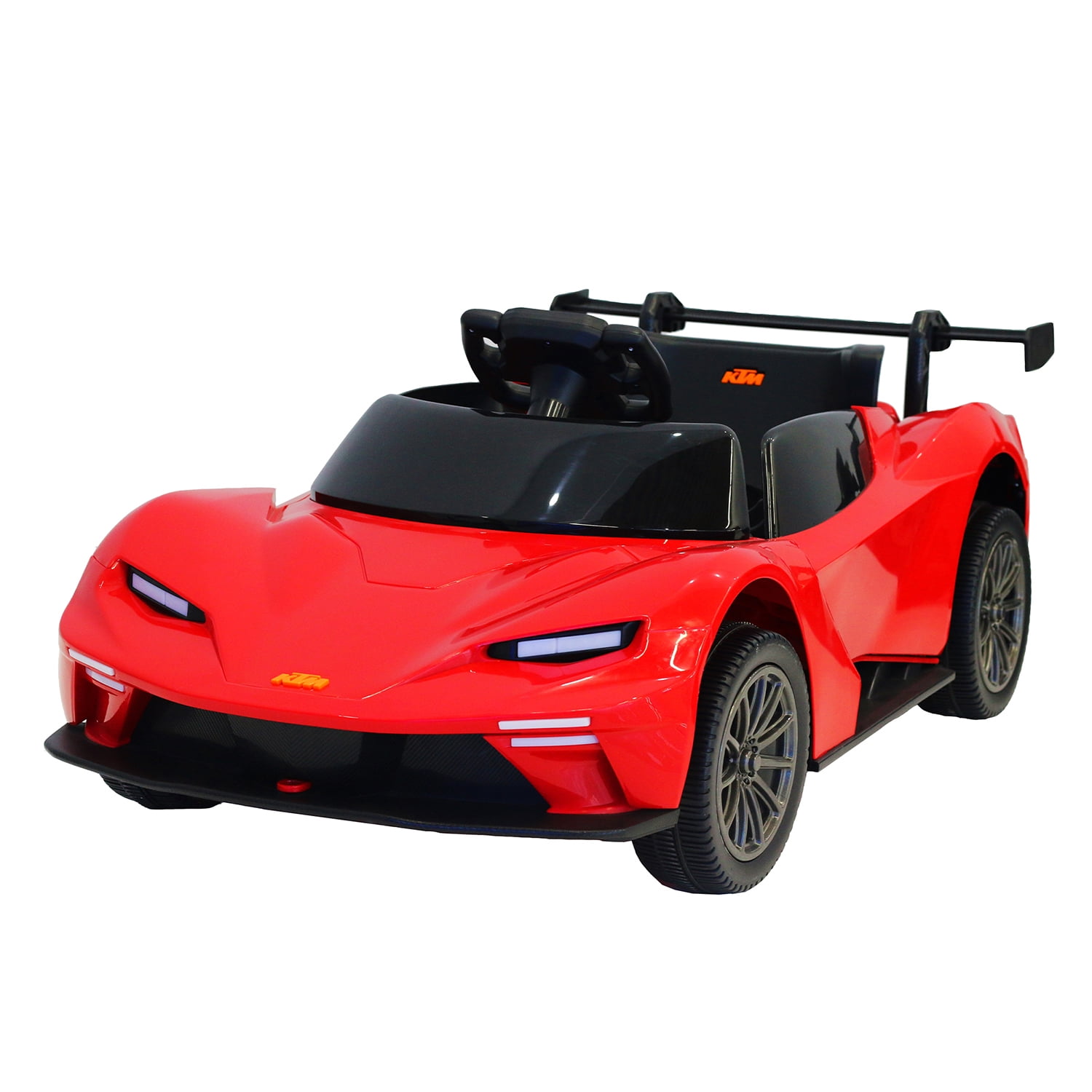 CIPACHO 12v Powered Ride Ons Kids Car 2.4G W/Parents Remote Control, Licensed Ktm x Bow Gtx Electric Car for Kids, USB, MP3, Bluetooth, LED Light, Red