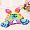 thumbnail image 4 of TIELUTT Easter Bunny with A Shaped Welcome Mat Absorbent Non and Durable Easter Bunny Shaped Rug Made Of Stone Throw Blanket Soft Kids Rug Throws and Blankets Soft Area Rug Fussy Blanket, 4 of 8