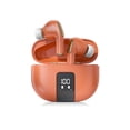thumbnail image 1 of Cancelación de ruidos Bluetooth compatible con Bluetooth 5.1 Auriculares LED recargables Auriculares en oreja Portátil Celulares Tabletas Tabletas Regalo Naranja Inevent EL022568-04B, 1 of 7