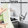 thumbnail image 5 of Aoznliie Kitchen Sink Mat, Silicone Drainage Mat for Countertop with Raised Grooves, Skidproof Dish Drying Mat for Kitchen Bar, 14x4in, 5 of 7