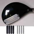 thumbnail image 2 of 4pcs Golfer Adhesive Lead Tape Strips Add Swing Weight To Golf Club Tennis Racket Iron Putter Racquets Golf Club Accessaries Silver, 2 of 6