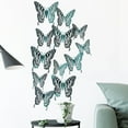 thumbnail image 2 of Baohd Add Of Color With Colorful Butterflies Wall Stickers Decorative Butterflies Simulated Butterflies Home Decor LK12 green 1Set, 2 of 6