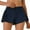 Navy, variant on Womens Athletic Flowy Shorts with Compression Liner & Pockets Summer Casual Gym Exercise Running Shorts for Women