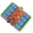 thumbnail image 3 of Inteprter Interruptor de Control de relé USB, accesorios mejorados de retardo de tiempo de 12V, instalación práctica, controlador inteligente de 8 Electrónica miscelánea, 3 of 6