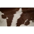 thumbnail image 2 of Natural 676685024145 2 x 3 ft. Calfskin Rug - Brown & White, 2 of 3
