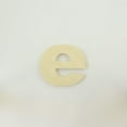 thumbnail image 2 of Package of 1, 8 Inch X 3/4" Thickness Baltic Birch Wood Letter e in The Arial Font, Thick, Lower Case for Art & Craft Project, Made in USA, 2 of 4