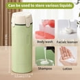 thumbnail image 4 of 4-in-1 Travel Dispenser Bottles, 2026 NEW Refillable Leak-Proof Toiletry Containers for Shampoo, Conditioner, Lotion & Skincare, 120ml Portable Travel Set(GREEN), 4 of 6