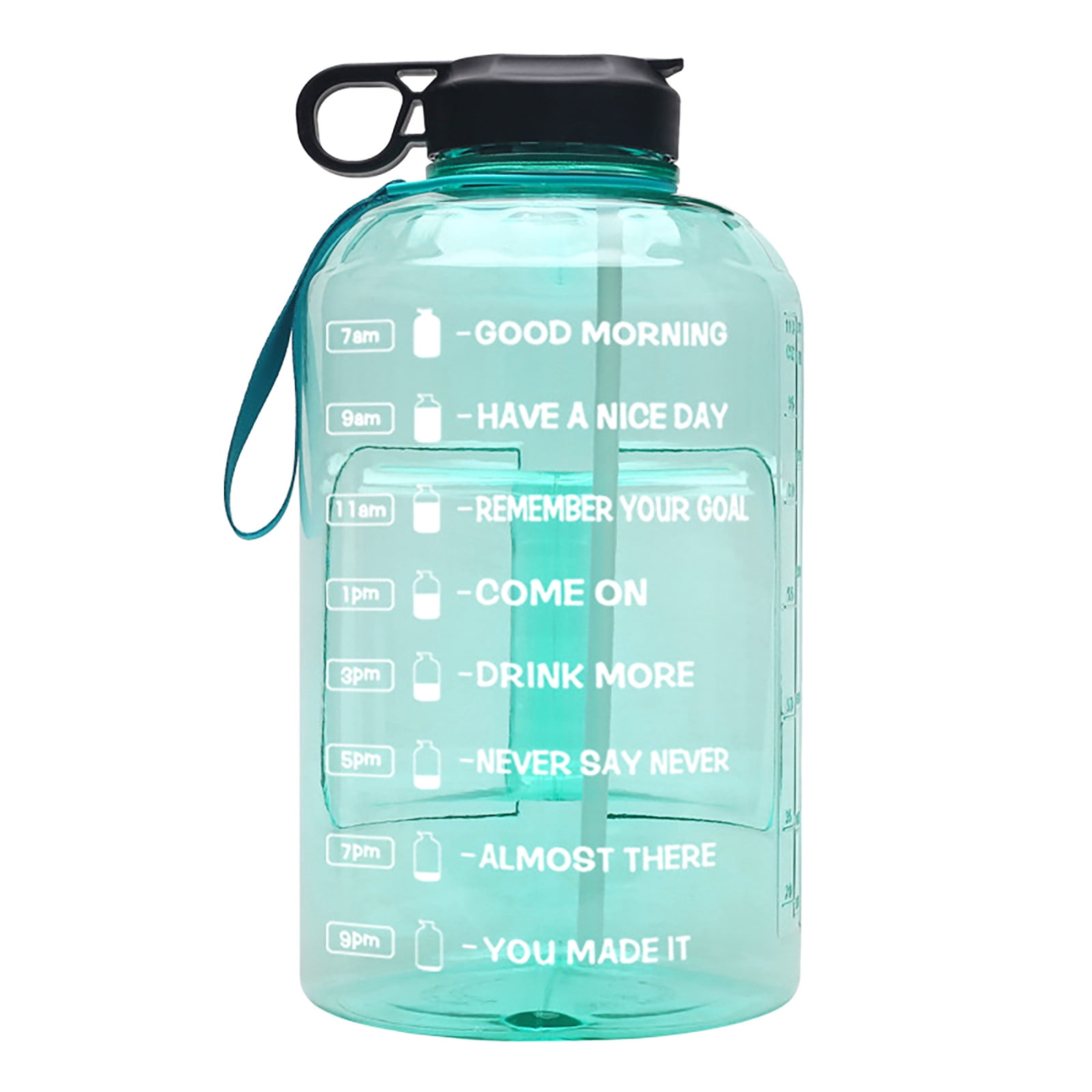 JUNZAN Water Bottles with Straw for Women 32 oz Timer Marker Palm Tropical  Water Bottle for Workout …See more JUNZAN Water Bottles with Straw for
