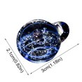 thumbnail image 3 of Jusqu'à 65 % de Réduction sur les Colliers SMihono pour Femmes, Collier Boule de Verre Ciel en Forme de Cœur, 3 of 3