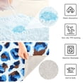 thumbnail image 6 of IAUYY 24x20 Inch Bath Mat Thick Soft Plush Shower Mat TPR Backing Material Non Slip Bath Mats for Bathroom for Tub Shower Hotel A Brown Spots, 6 of 9