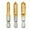 Gold, variant on 3-Piece High-Speed Steel Countersink Drill Bit Set - 6mm/9mm/12mm Chamfer Tool for Deburring, Counter sinking in Wood & Metal