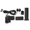 thumbnail image 2 of Bike Throttle Grip Set, Power Display Universal Battery Applicable 48V Electric Bike Throttle Grip 4 Lights Half Lock  for Modification, 2 of 8