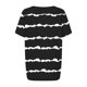 thumbnail image 5 of Fiudx Ofertas Flash Artículos En Oferta Camisetas Holgadas de Manga Corta con Cuello En V Informales con Estampado de Moda para Mujer, 5 of 5