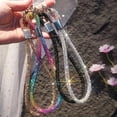 thumbnail image 4 of Hotpom Phone Lanyards, Luxury Shimmering Crystal Wrist Strap, Ideal for Cruises, Parties, Christmas Anti-Theft Accessory Women's Gift Phone Chain, 4 of 6