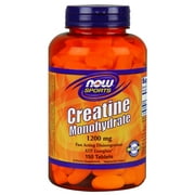 NOW Foods Creatine Monohydrate 1200 mg - 150 Tablets - Vegan