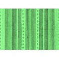 thumbnail image 1 of Ahgly Company Indoor Rectangle Abstract Emerald Green Modern Area Rugs, 8' x 10', 1 of 4