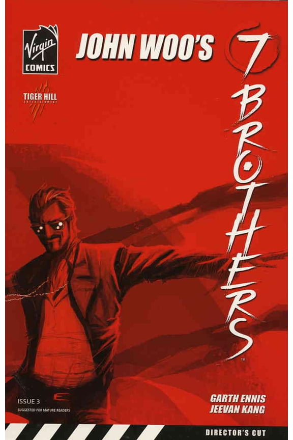 7 Brothers (John Woo's ) #3A VF ; Virgin Comic Book