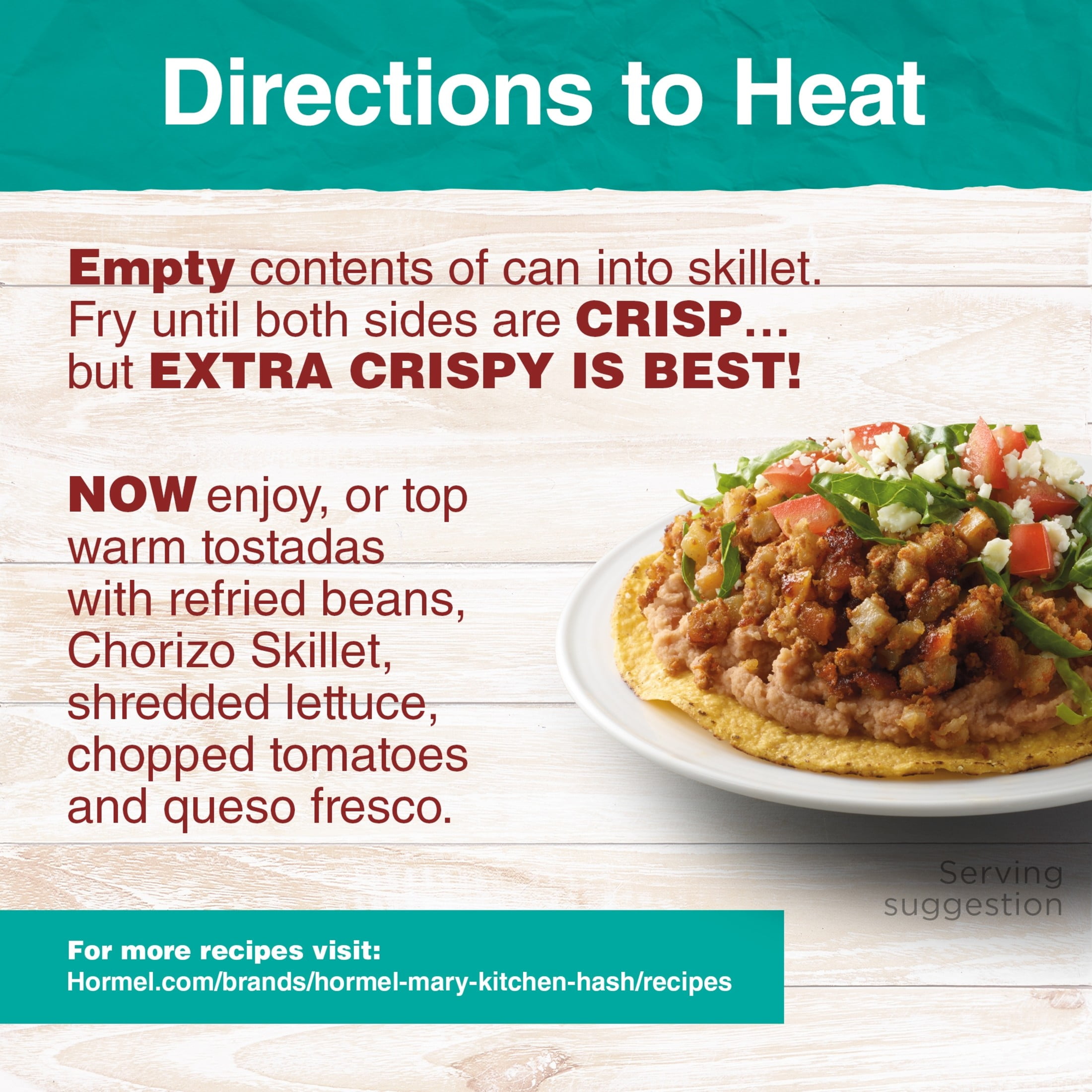 (12 pack) HORMEL MARY KITCHEN Chorizo Skillet, 14 oz Can