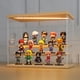 thumbnail image 1 of Vitrina de Aacrilico Transparente con Luz, Caja Expositora de 5 Niveles con Base Negra, Protección Antipolvo para Figuras de Coleccionismo, 1 of 31