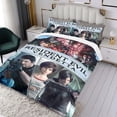 thumbnail image 3 of Resident Evil Conjunto de sábanas temático, trío de piezas, cómodo y amigable con la piel, diseño único, regalo de decoración para el hogar para familiares, amigos y fans, 90 cm * 190 cm, 3 of 6